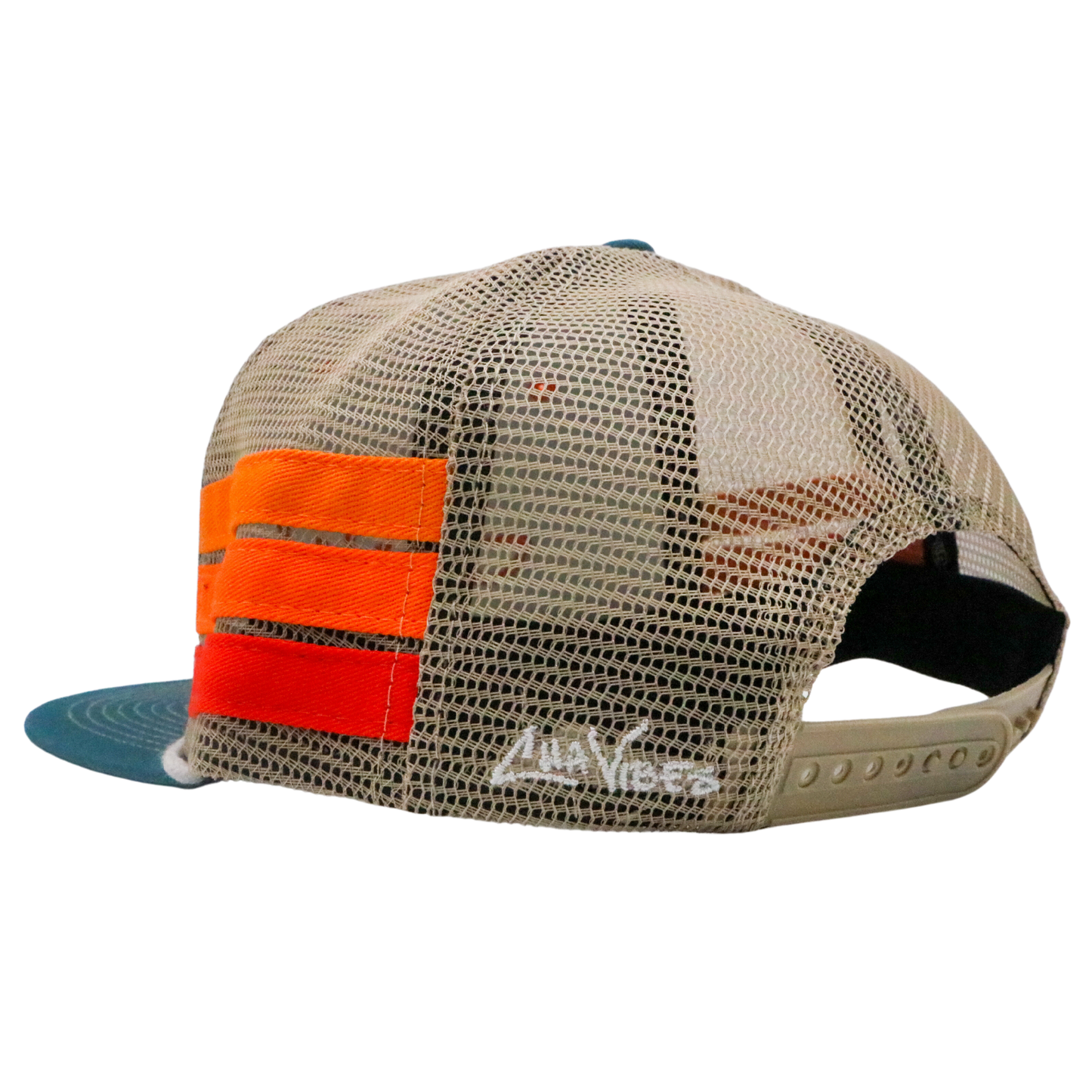 OG Shaka Orange Mesh Snapback