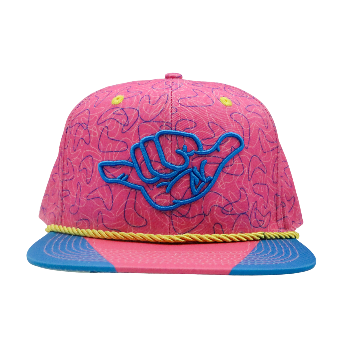 Pink Retro OG Shaka Snapback