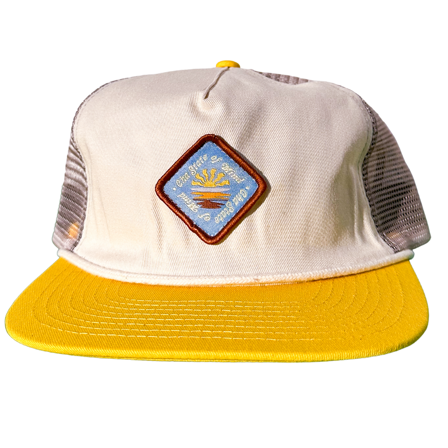 Cha State Of Mind Yellow Mesh Cap