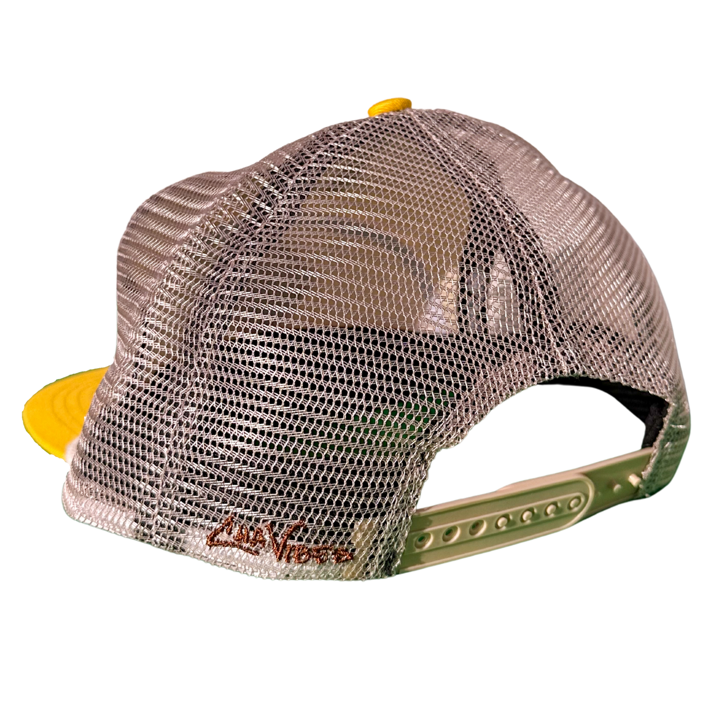 Cha State Of Mind Yellow Mesh Cap