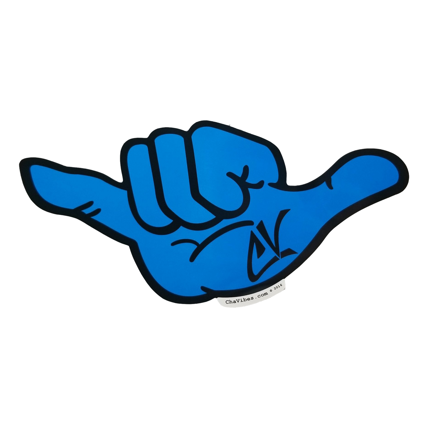 Blue Flat Sticker