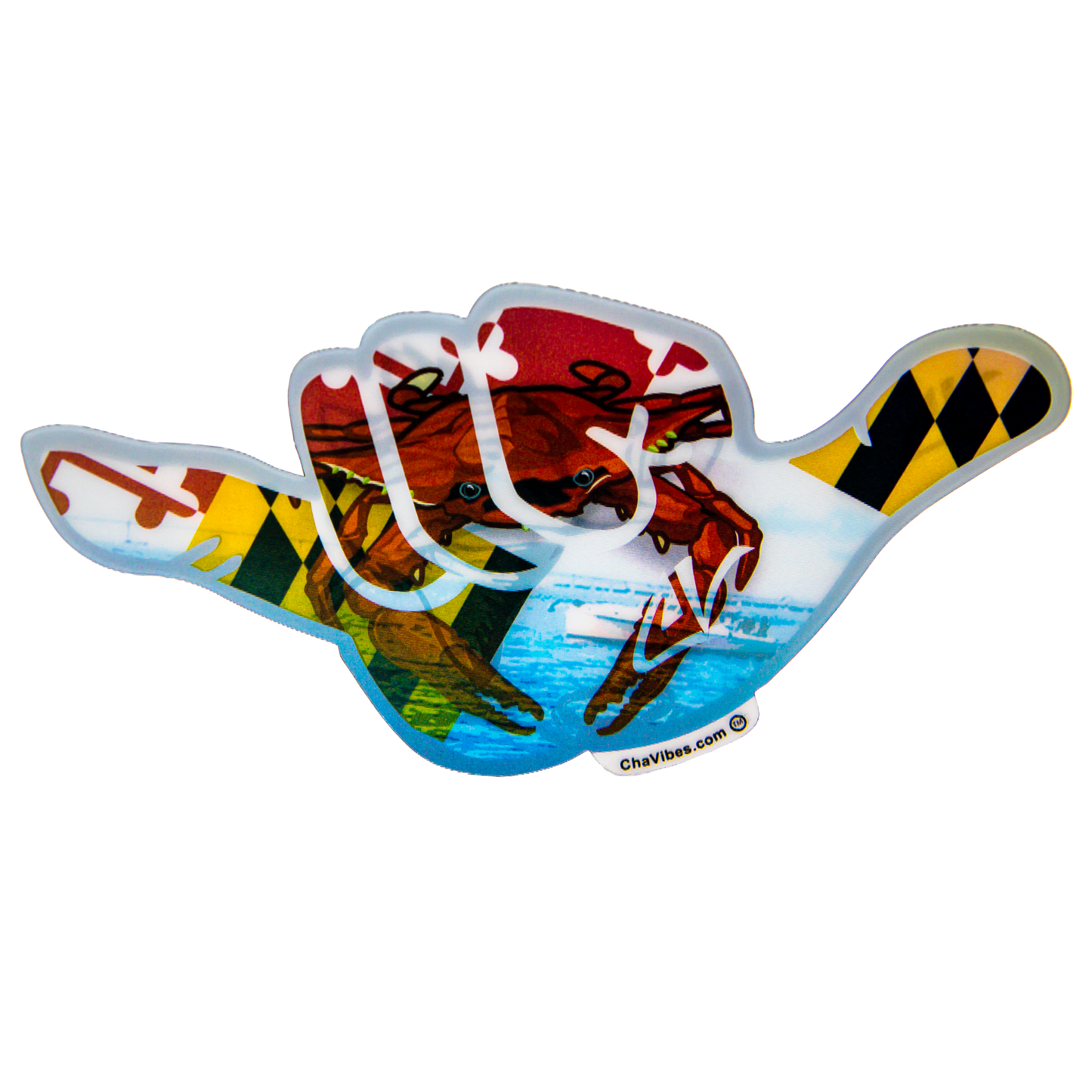 Crabby Bridge 3D Sticker