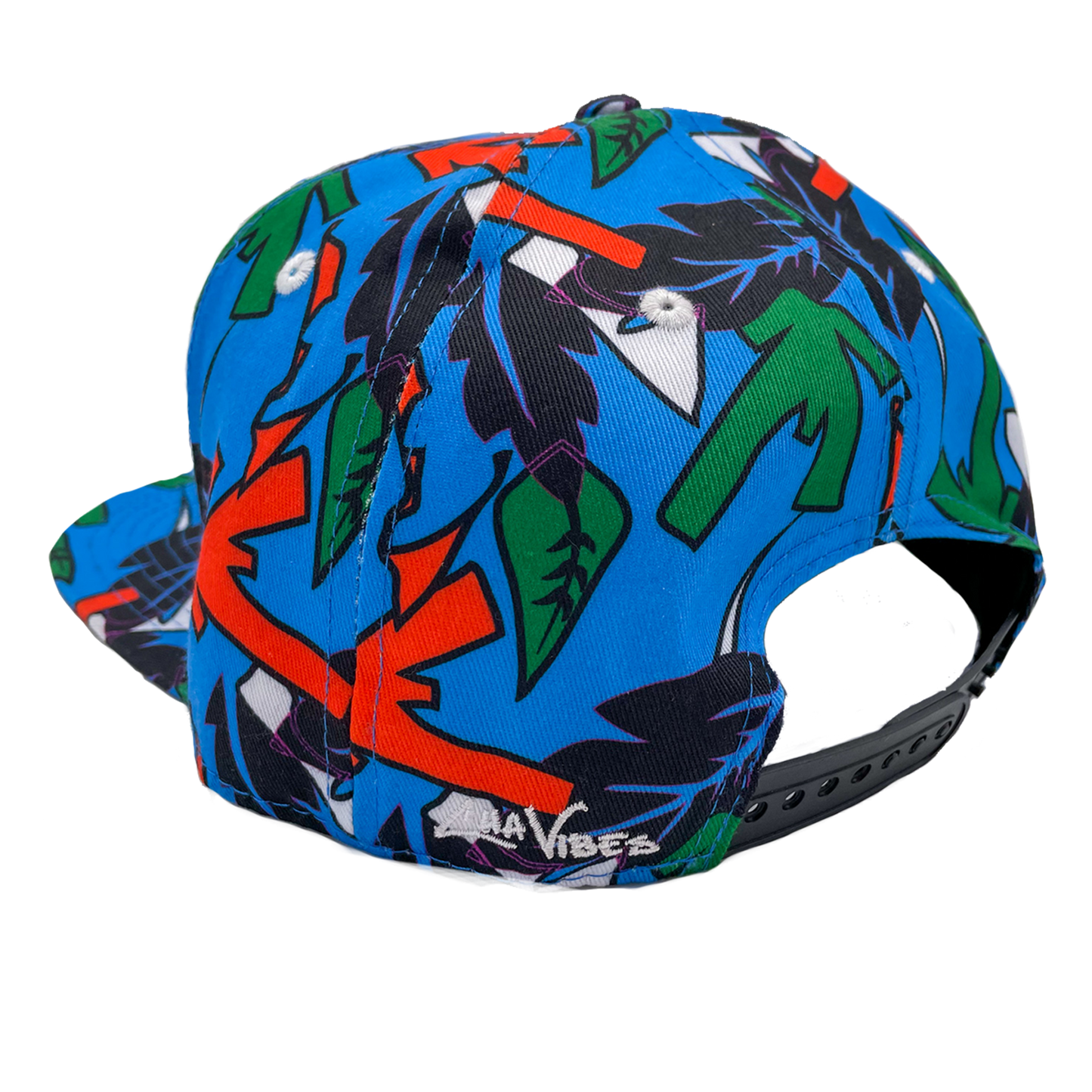 Retro Blue Snapback Hat