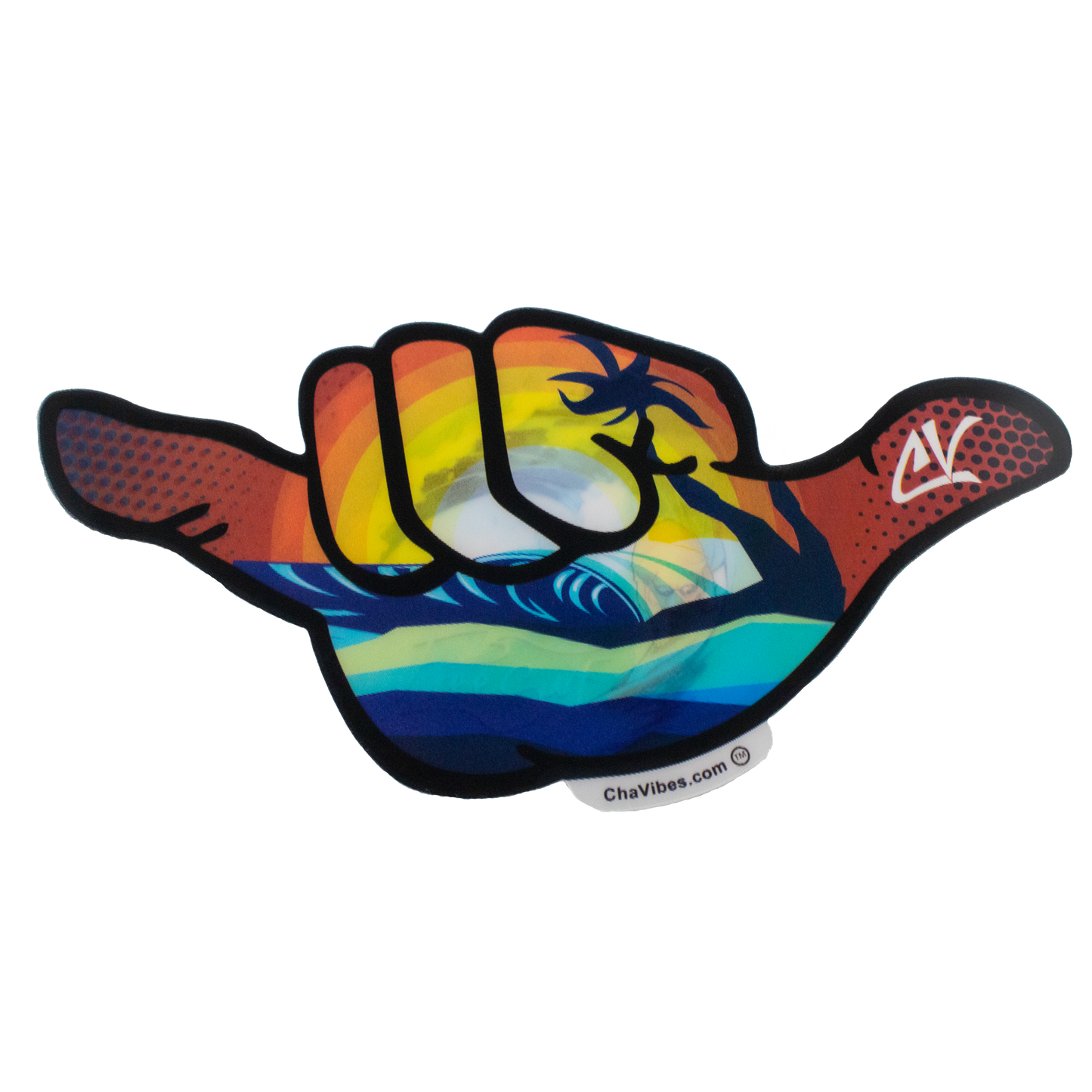 Free Surf 3D Sticker