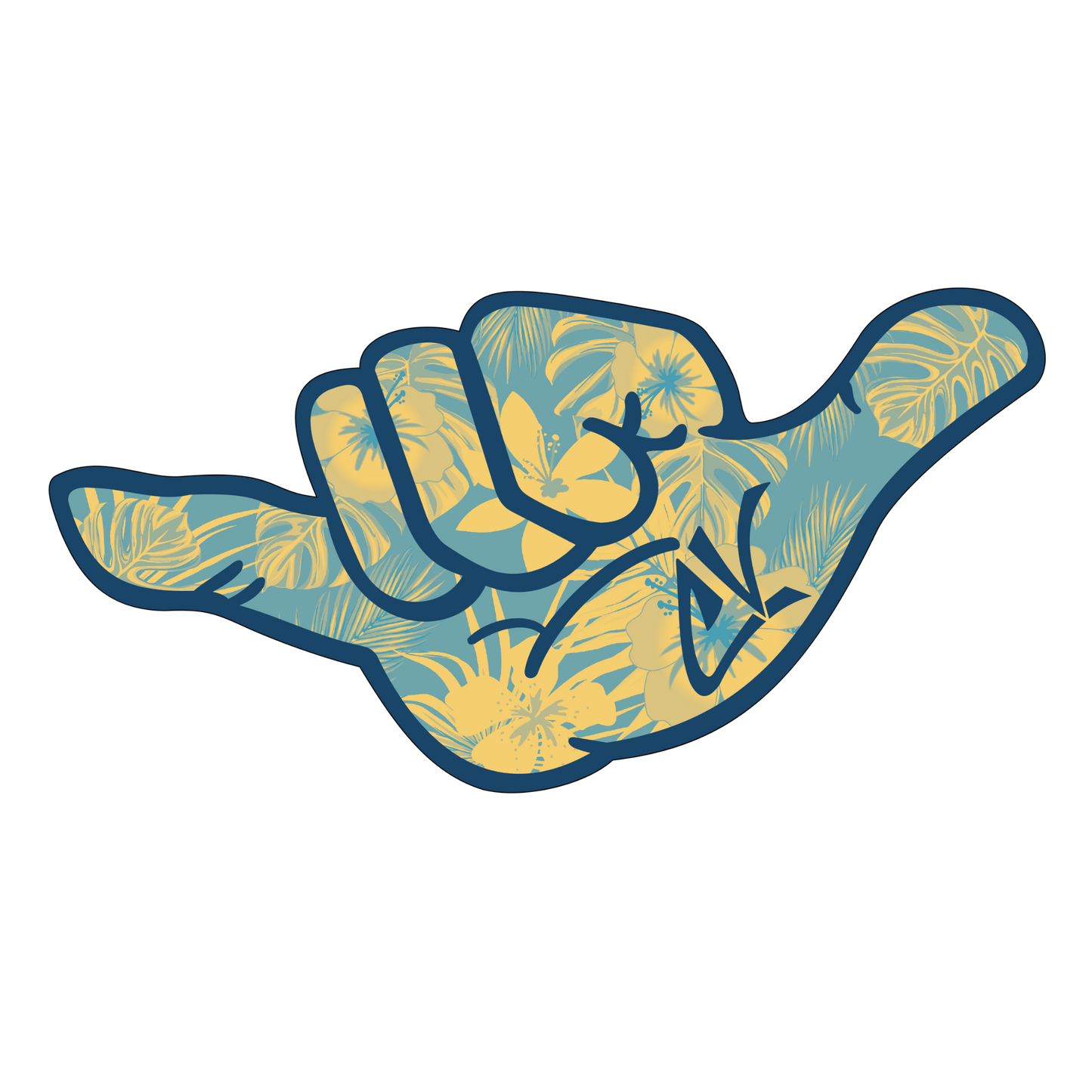 Checker Cha 3D Sticker