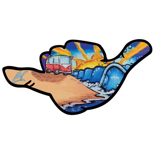 Fast Barrels 3D Sticker