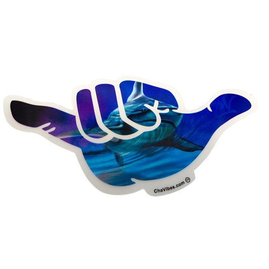 Shark Attack 3D Sticker