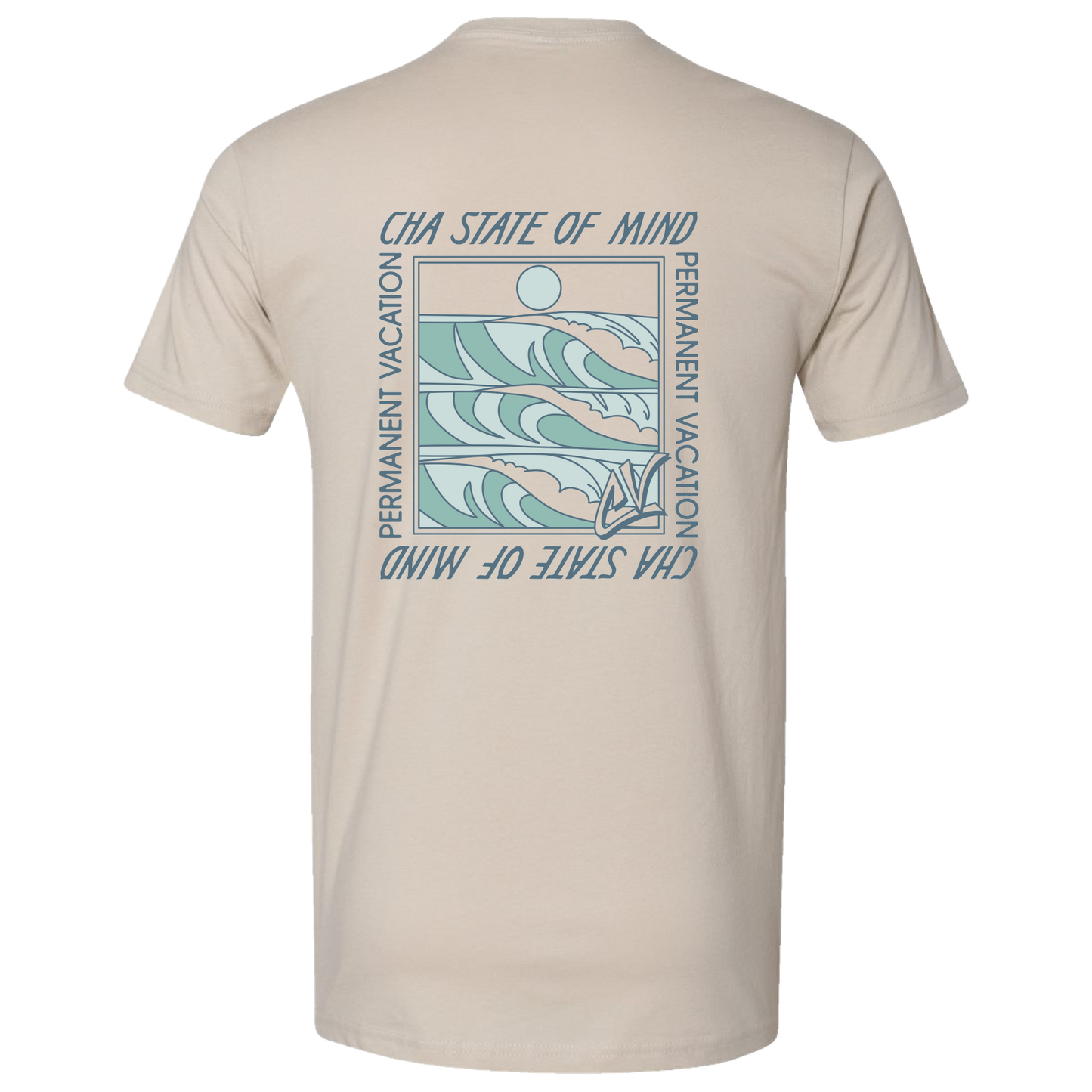 Cha State of Mind Sand T-shirt