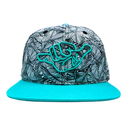 OG Shaka Teal Snapback