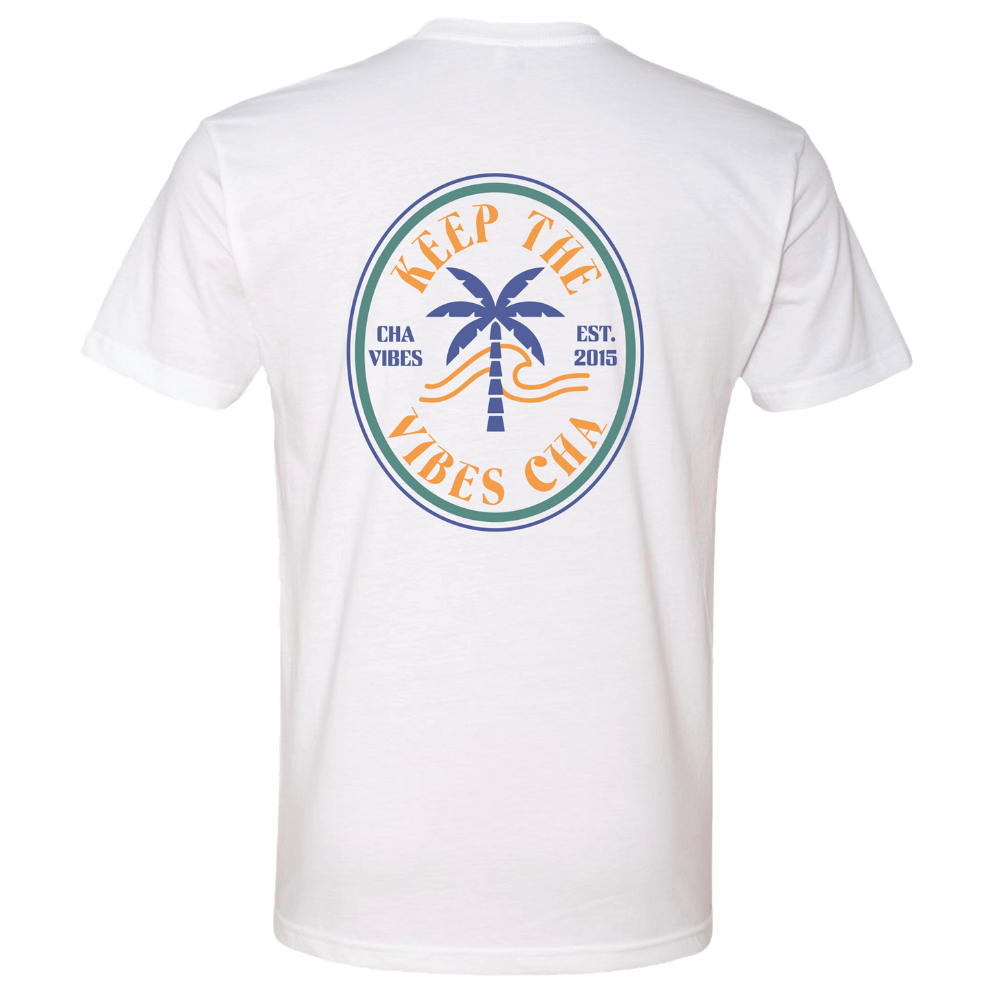 Keep The Vibes Cha White T-shirt