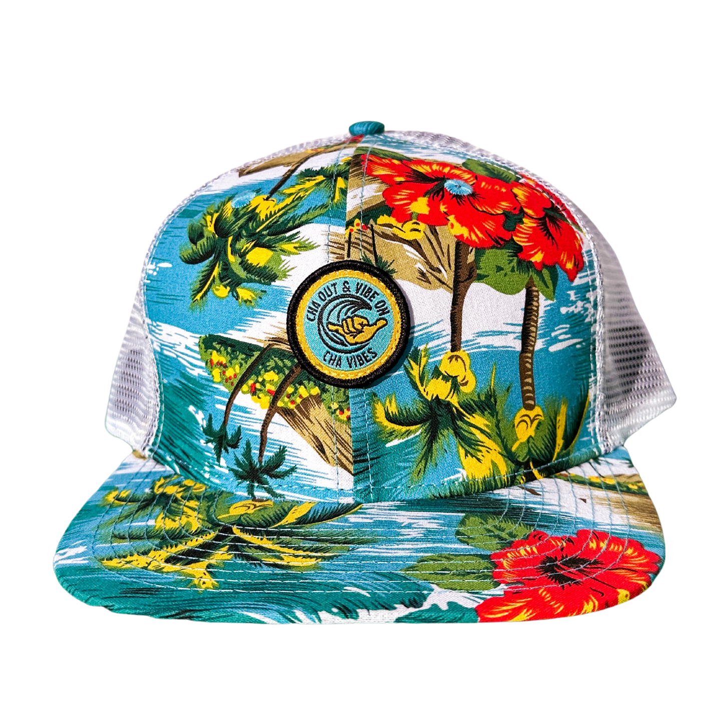 Cha Out Vibe On Mesh Cap