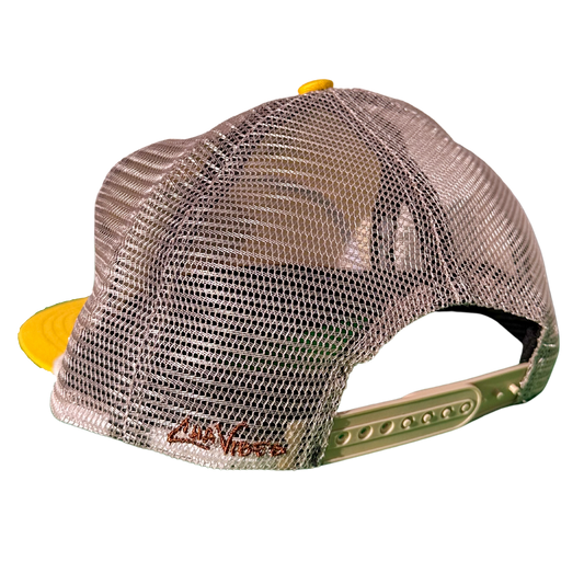 Cha State Of Mind Yellow Mesh Cap