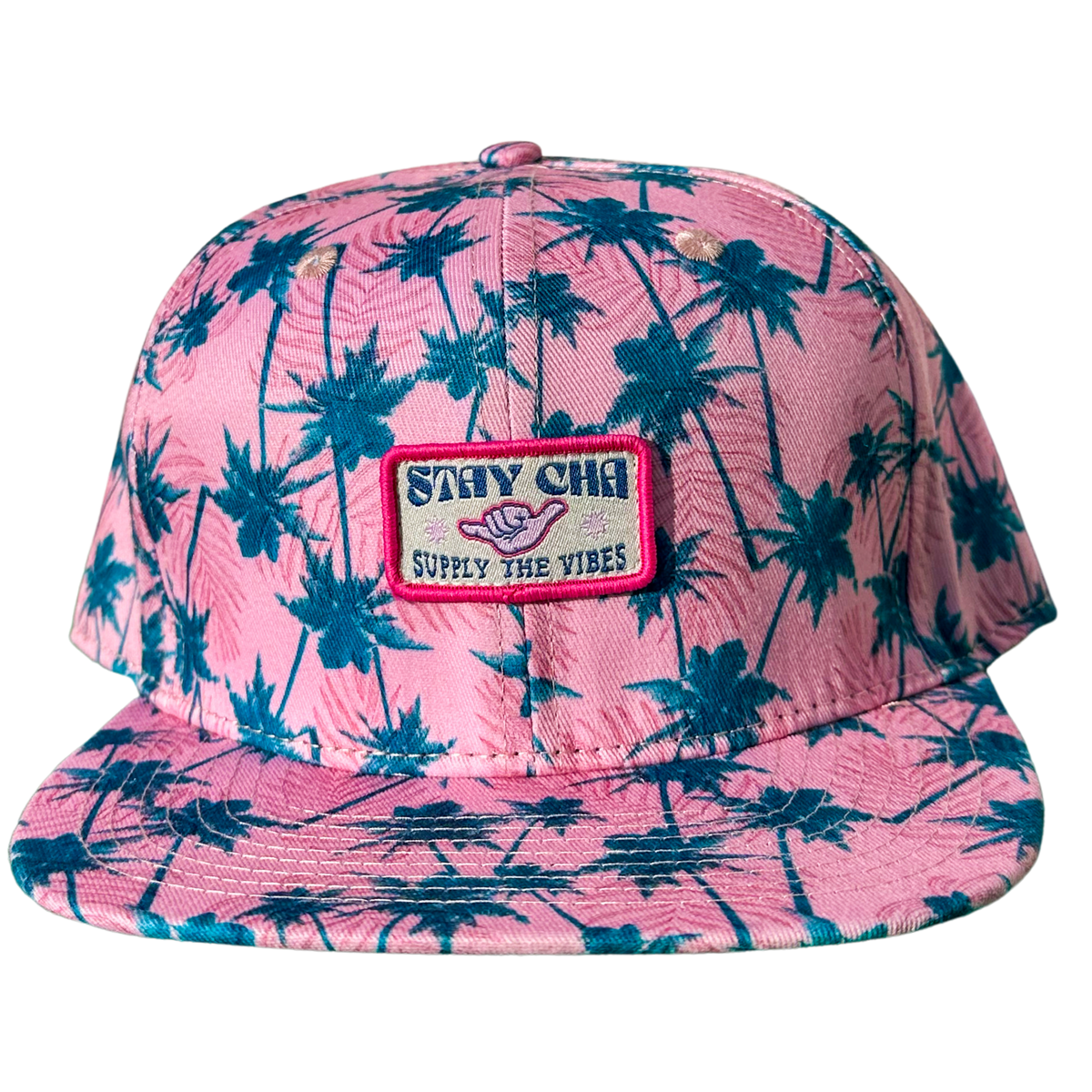 Pink \'It\'s a Vibe\' Cap Pink trucker hat women main image 4