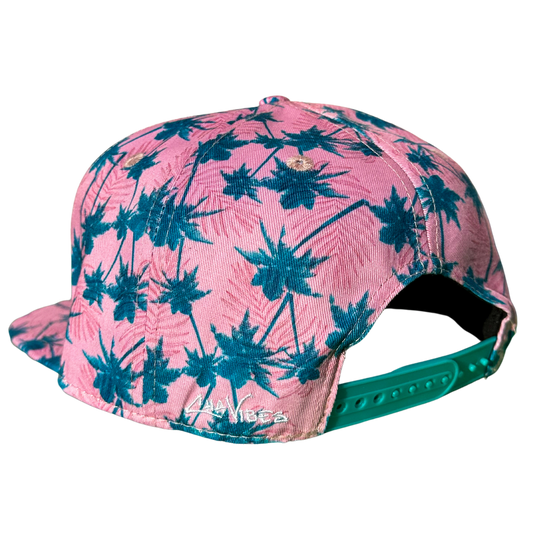 Stay Cha Supply The Vibes Pink Cap