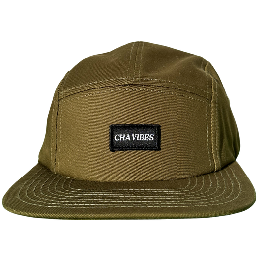 Cha Vibes 5 Panel Army Cap