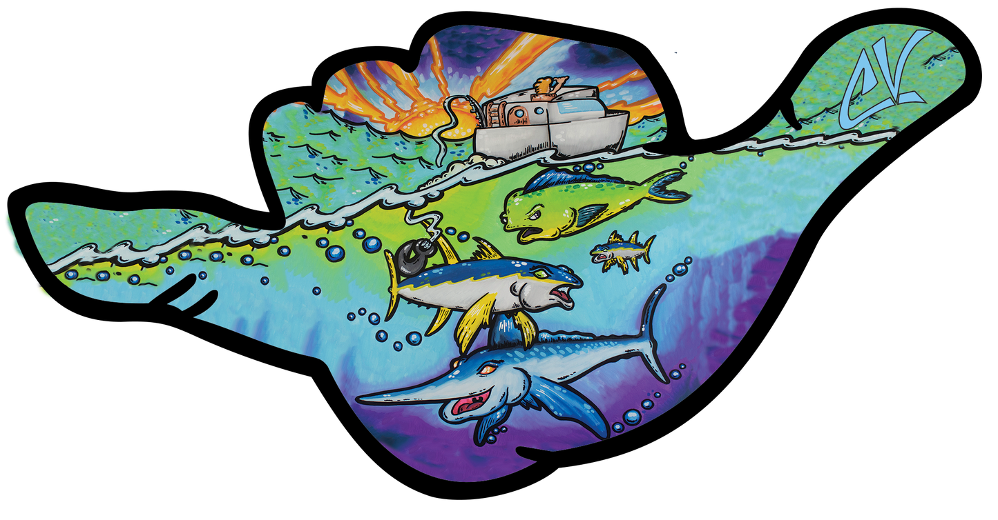 Chasin Tail 3D Sticker