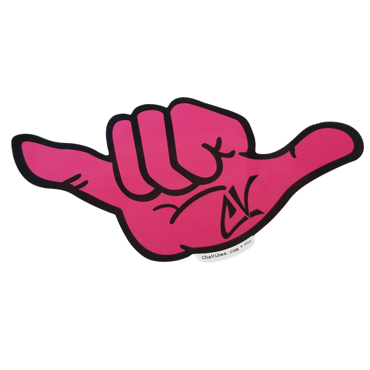 Pink Flat Sticker