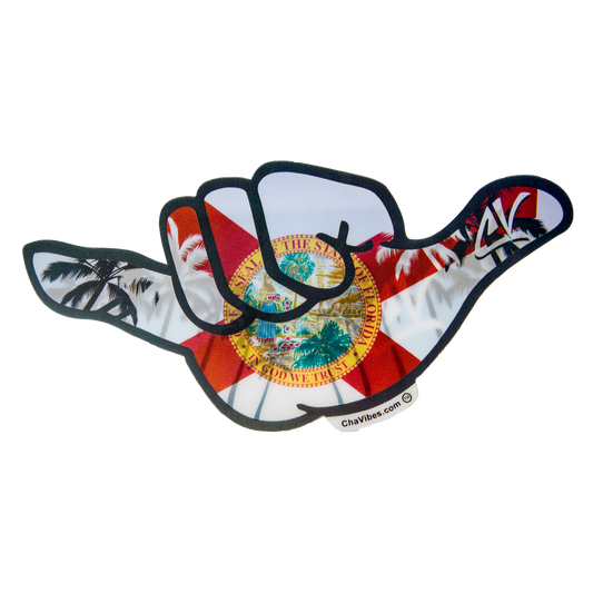 Florida Flag 3D Sticker