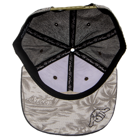 White Palm Tree Cap
