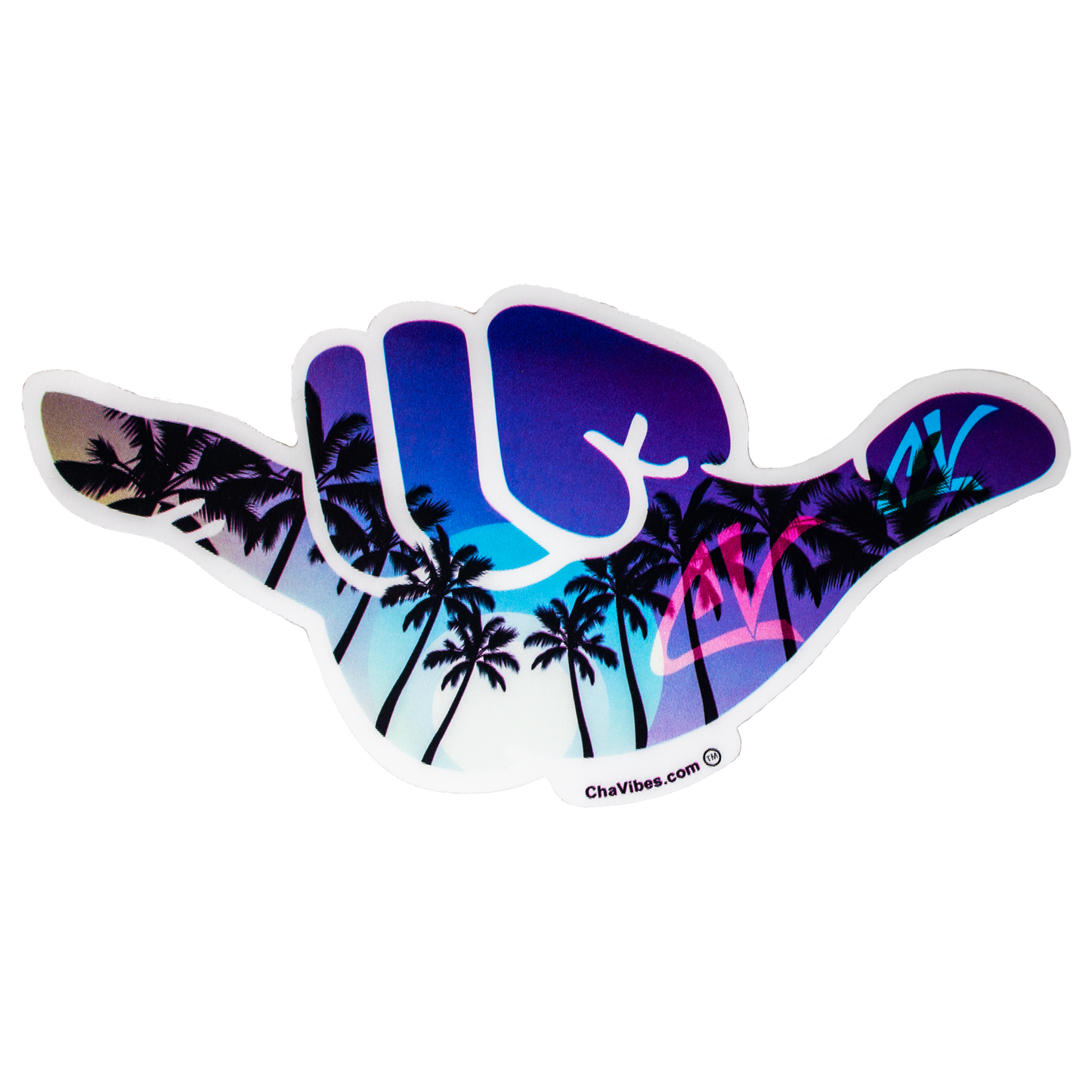 Palm Trees 3D Sticker