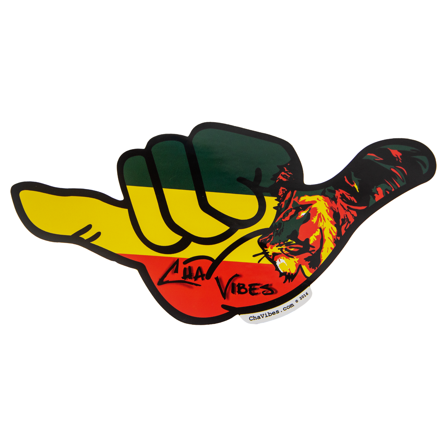 Rasta Flat Sticker