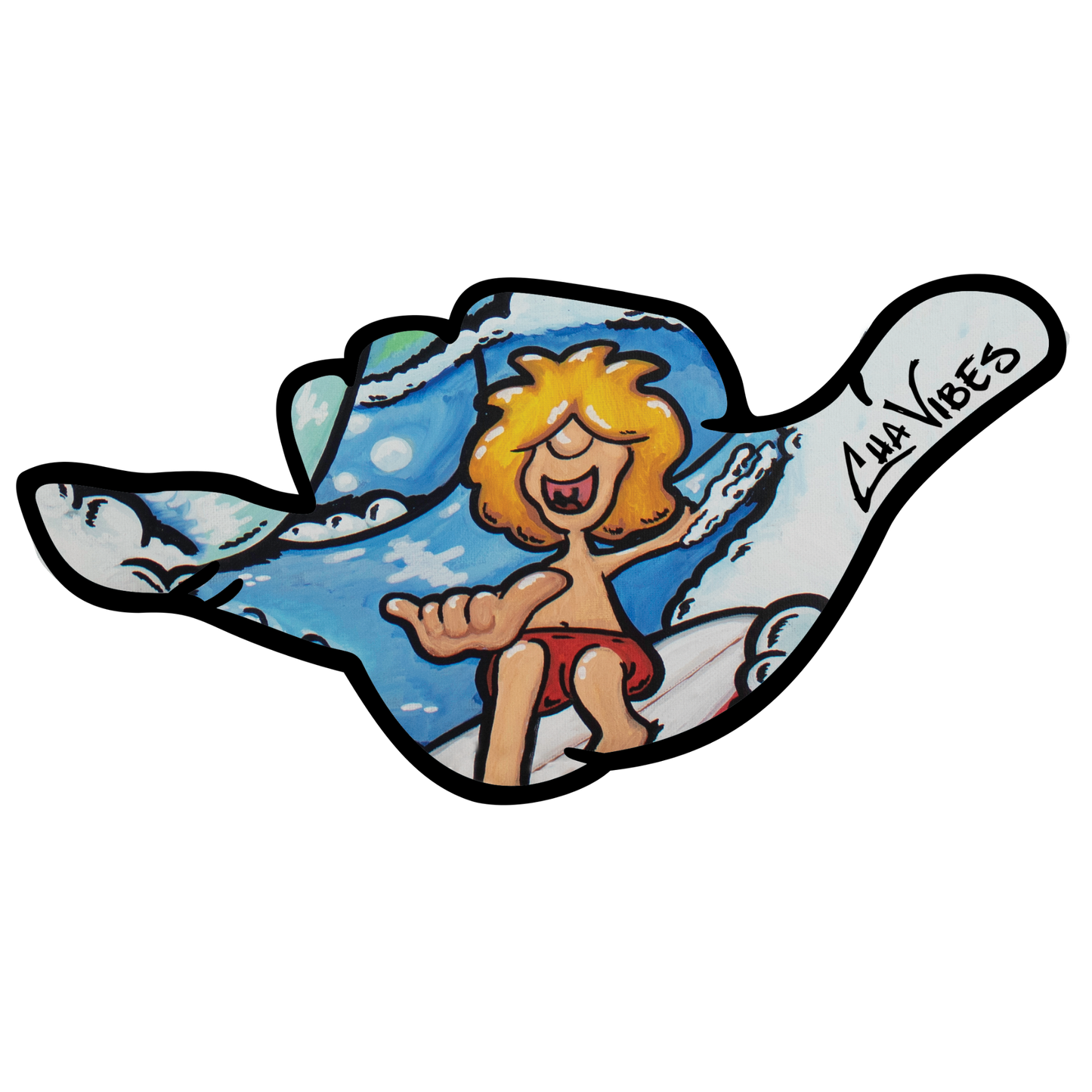 Fast Barrels 3D Sticker