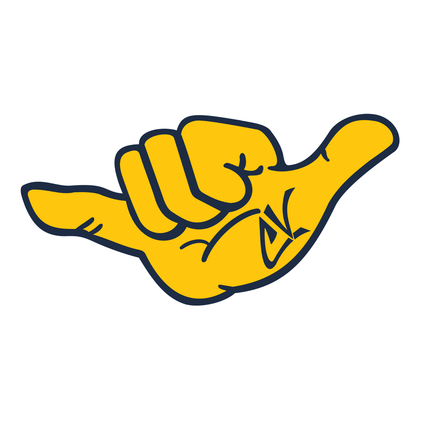 Hurricane Swell 3D Sticker