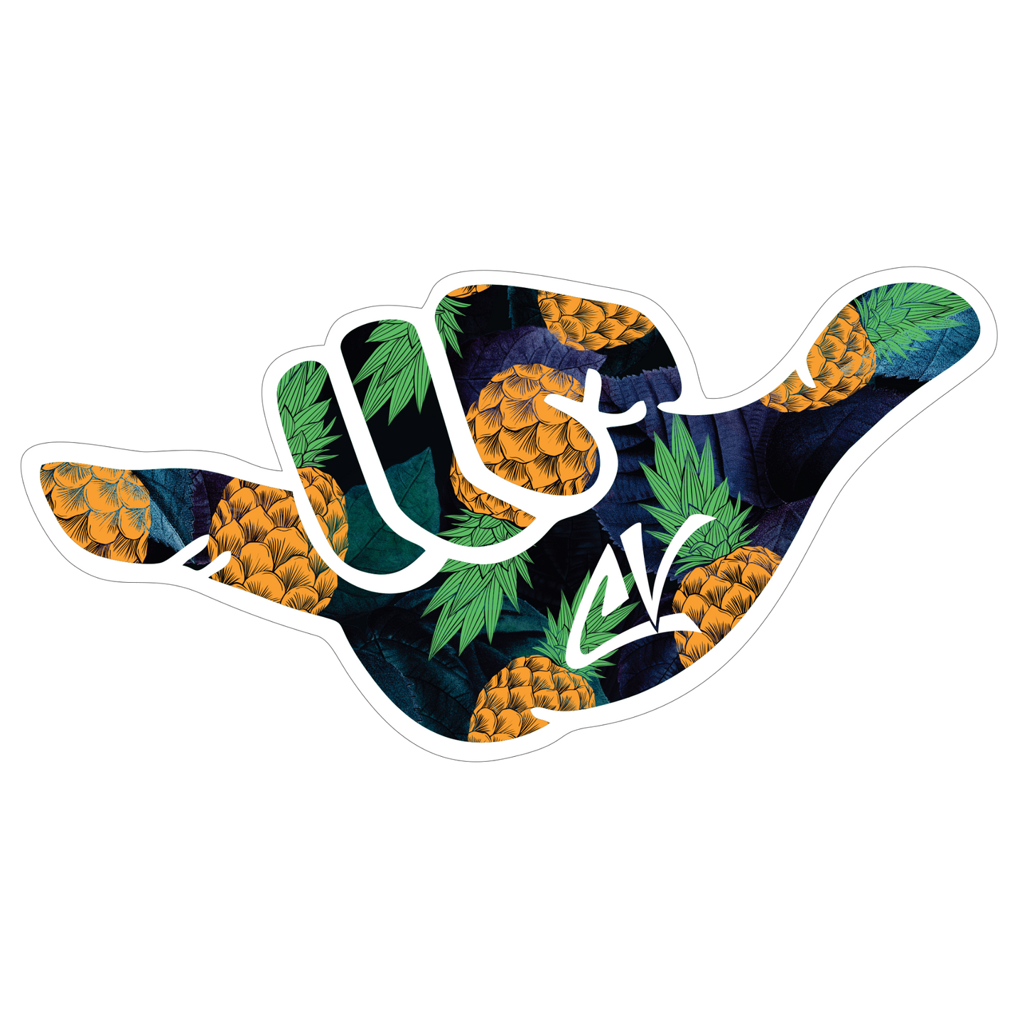 Watermelon Pineapples 3D Sticker