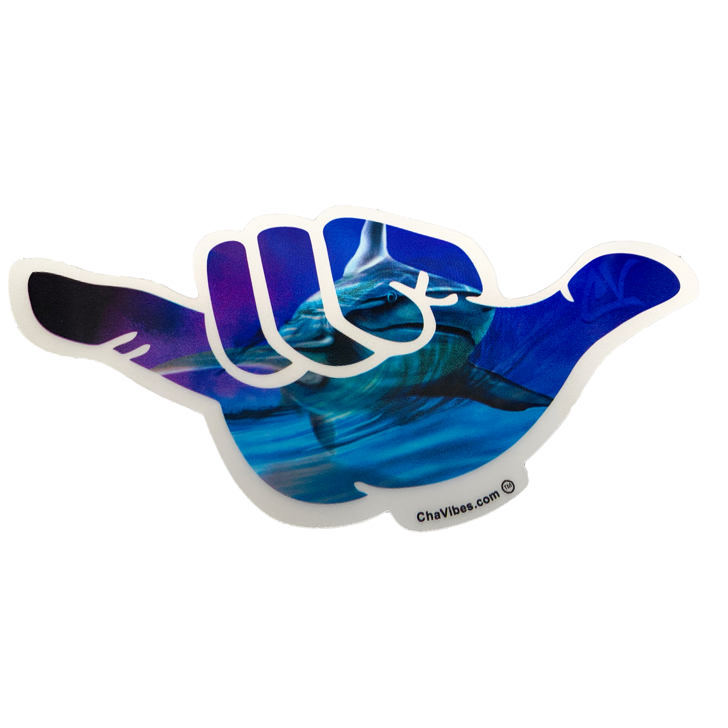 Shark Attack 3D Sticker