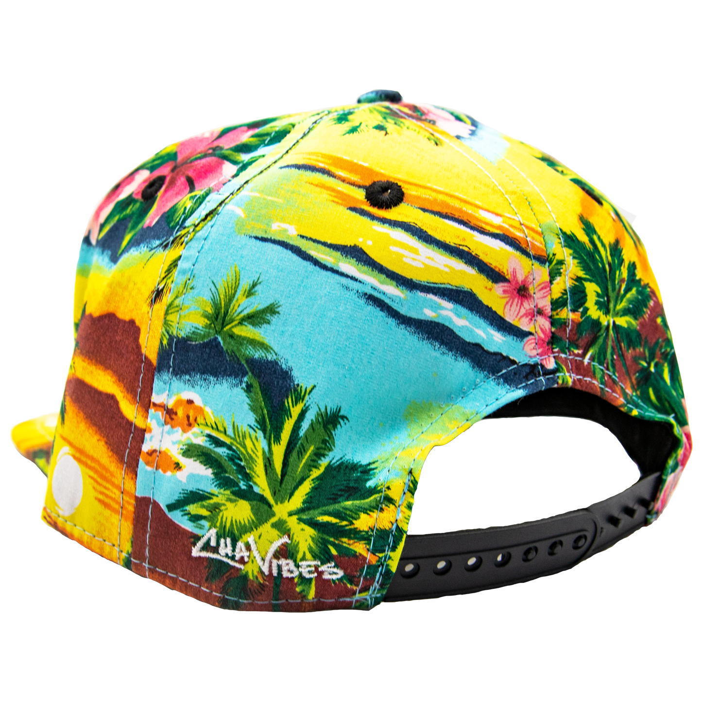 Floral Palm Tree Vibes Cap