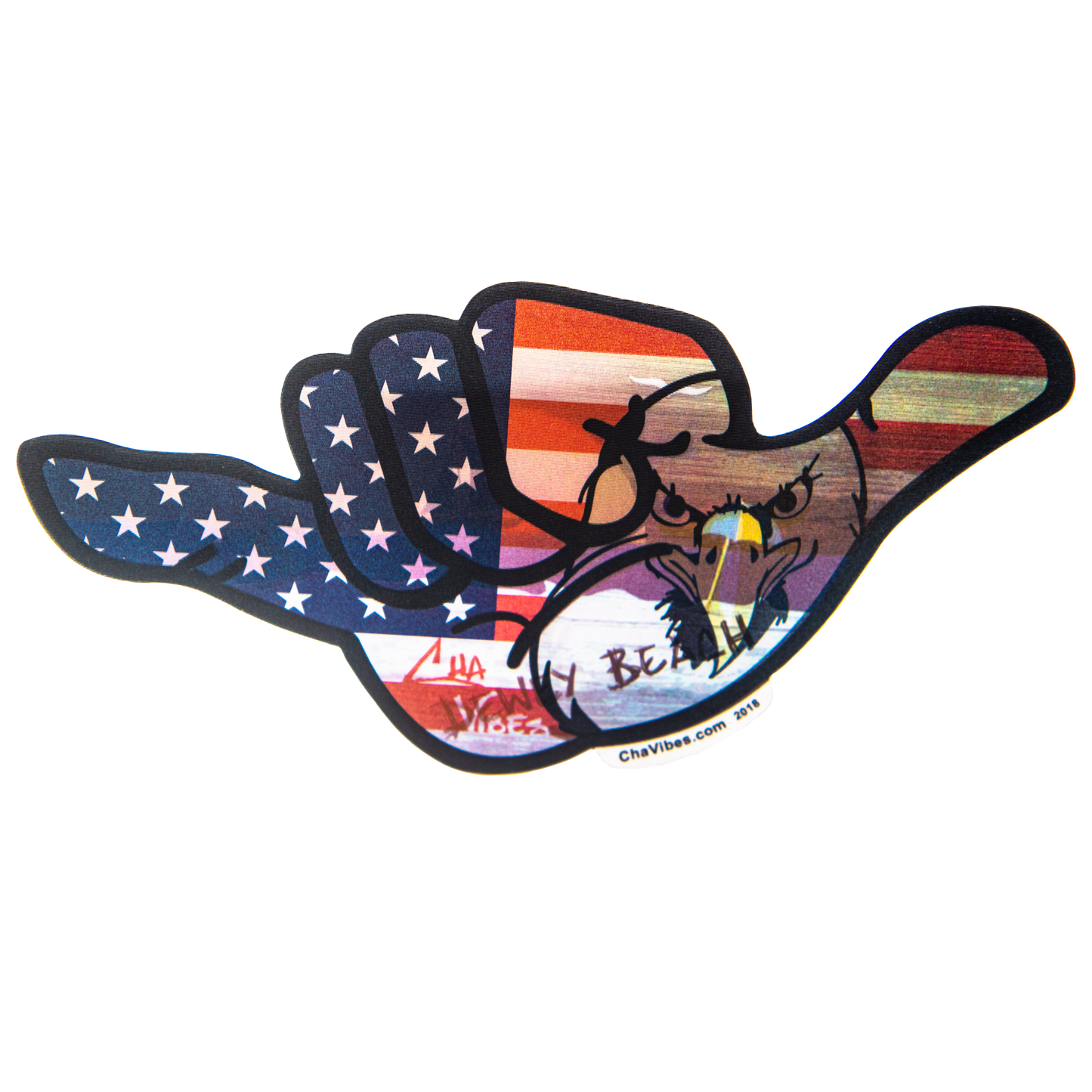 Dewey USA 3D Sticker