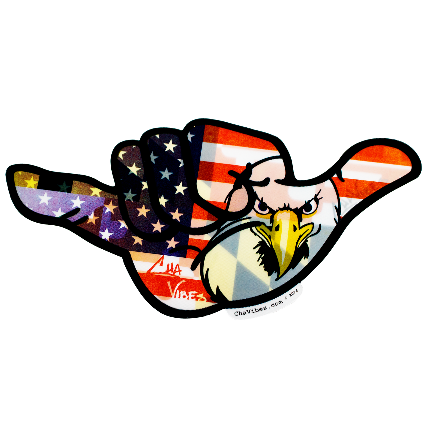 Maryland USA 3D Sticker