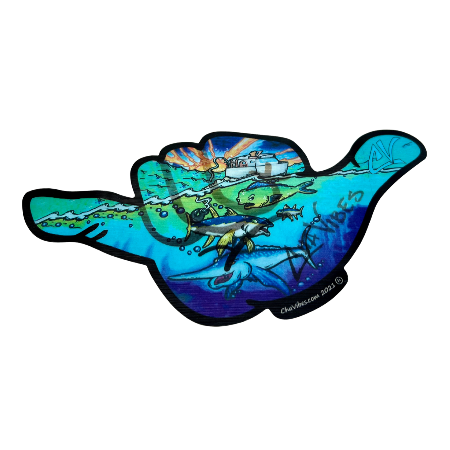 Chasin Tail 3D Sticker