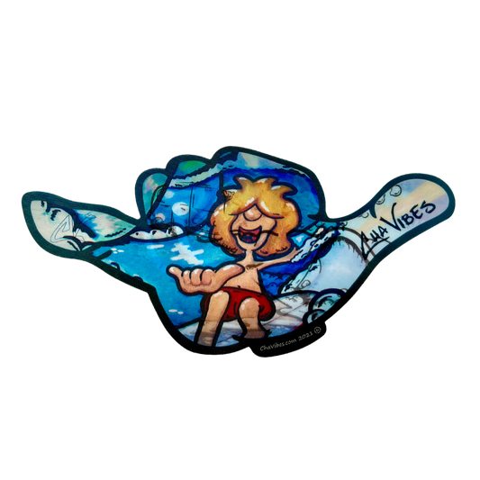 Fast Barrels 3D Sticker