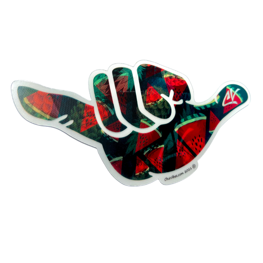Watermelon Pineapples 3D Sticker